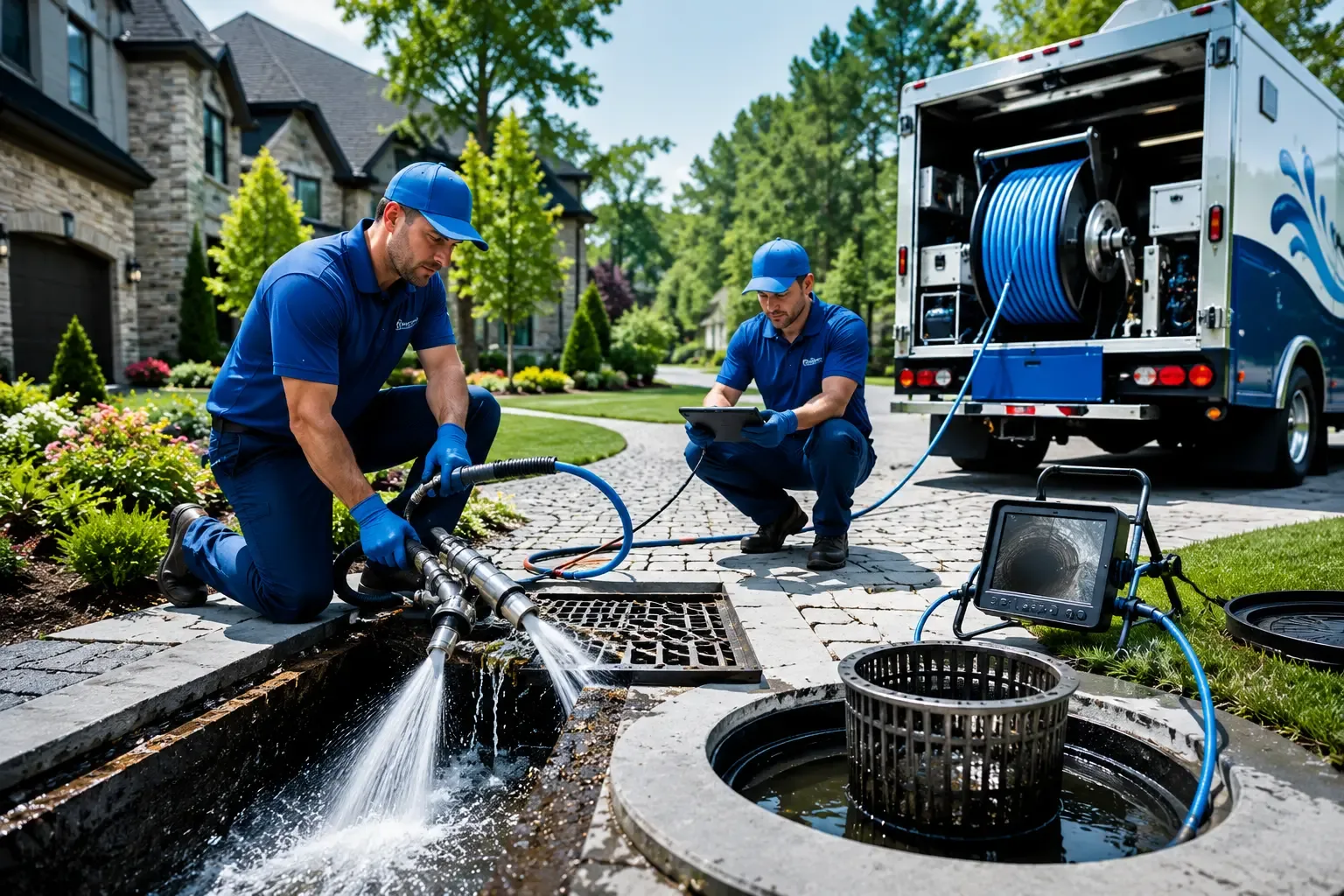 Local outdoor drain cleaning professionals in Balsam Grove, NC